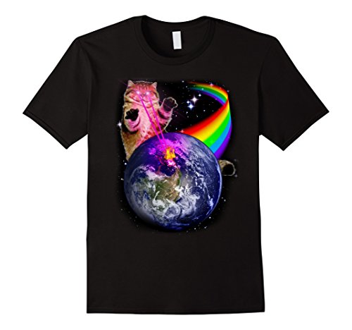 Laser Eyes Space Cat Shirt